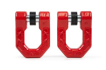 DV8 Offroad Red DV8 Elite Series D-Rings (Pair) by DV8 Offroad