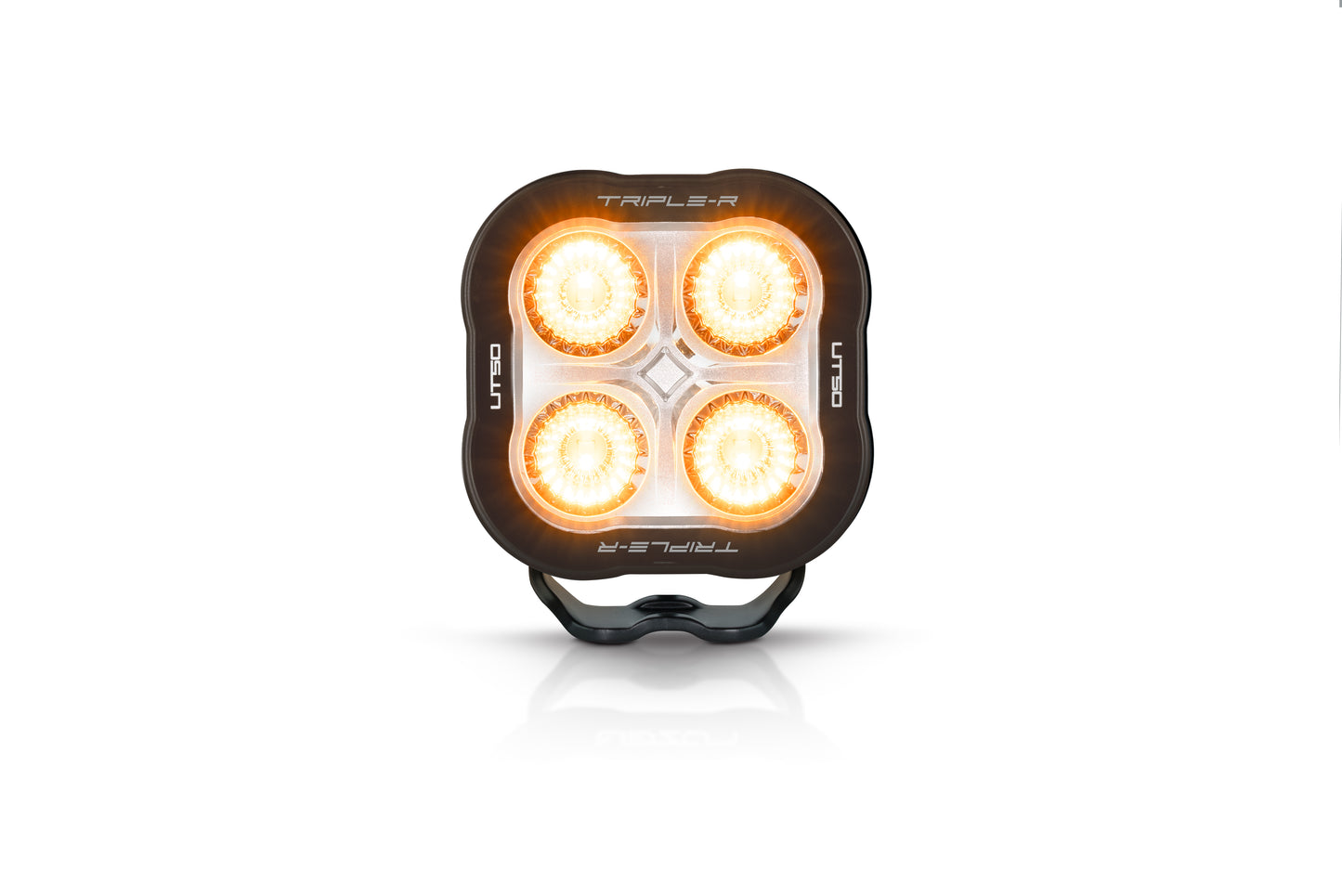 TRIPLE-R-LIGHTS The Utility-50 is able to deliver more than just a high-performance work light. A version of the Utility-50 is available with integrated red tail-light function, Beacon function, or both!