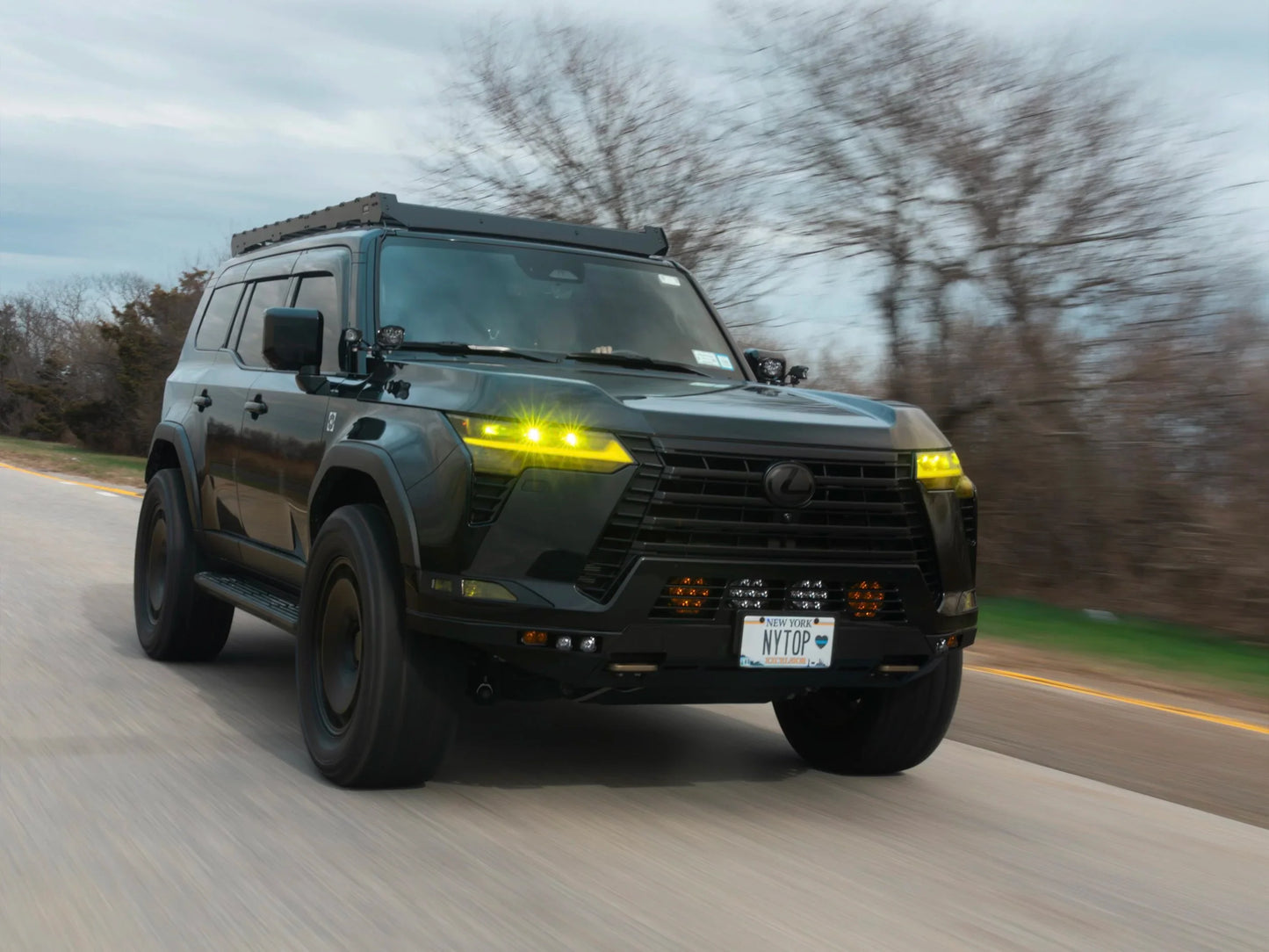 NYTOP 2024-Current Lexus GX550 Front Hybrid Bumper