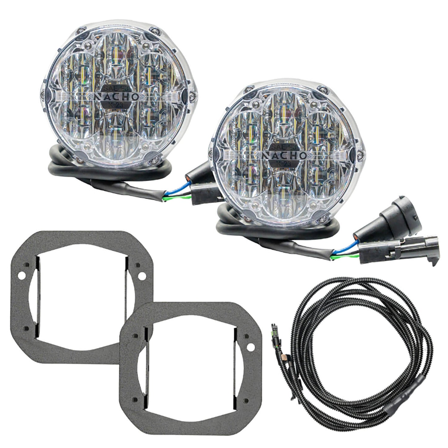 ARB NACHO SAE Only White Plug N Play Fog Light Kit