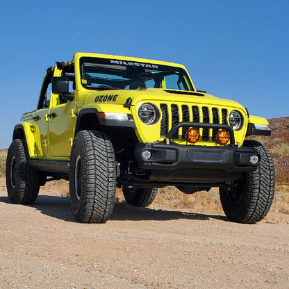 ARB NACHO JL JT 3 Piece Modular Bumper Quatro Fog Mount