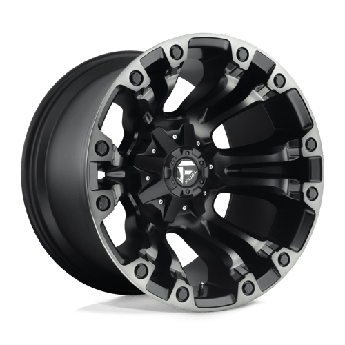 Fuel 1PC VAPOR 20X9 8X6.5 125 +1 M-BLK GT