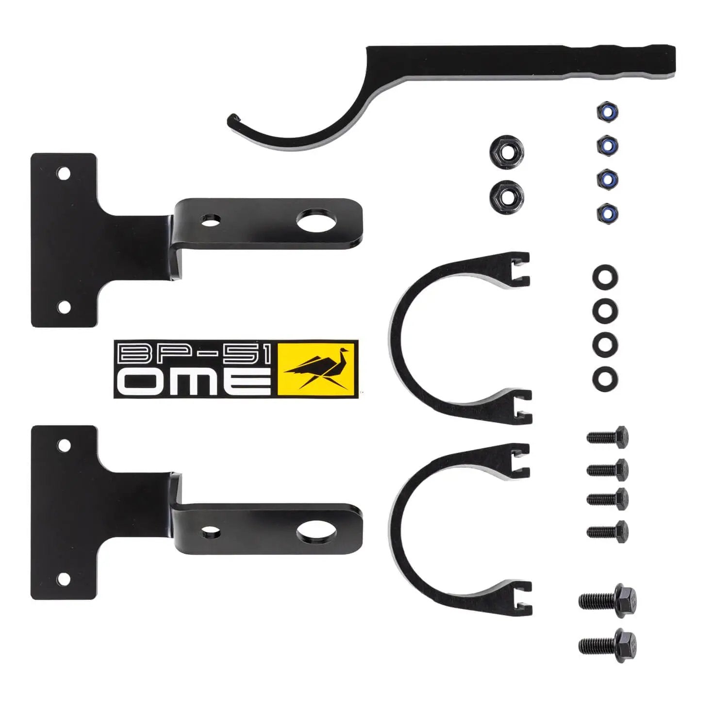 Old Man Emu Old Man Emu BP-51 Shock Fitting Kit Front by Old Man Emu