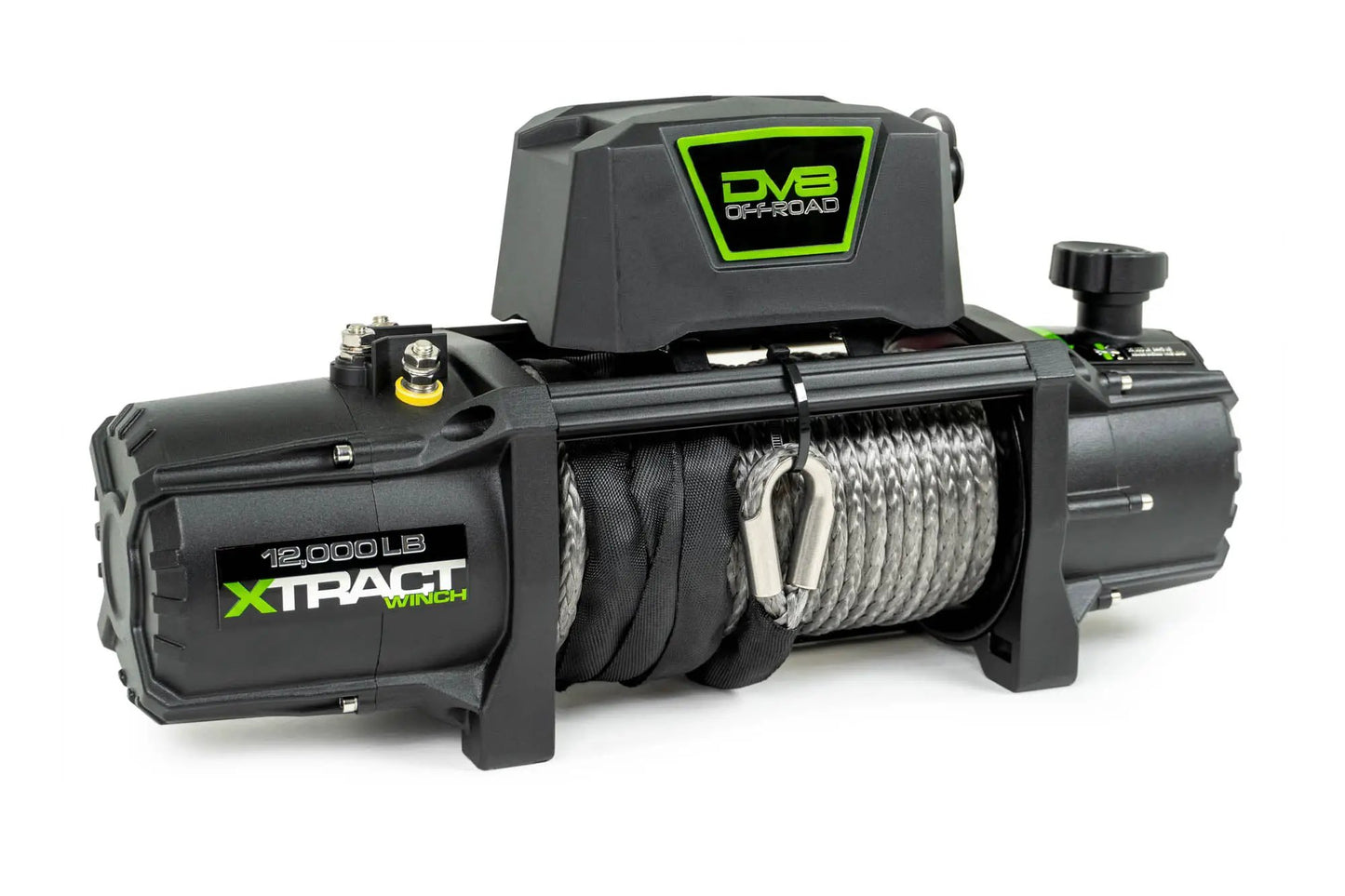 DV8 Offroad Xtract 12k Synthetic Rope Winch by DV8 Offroad
