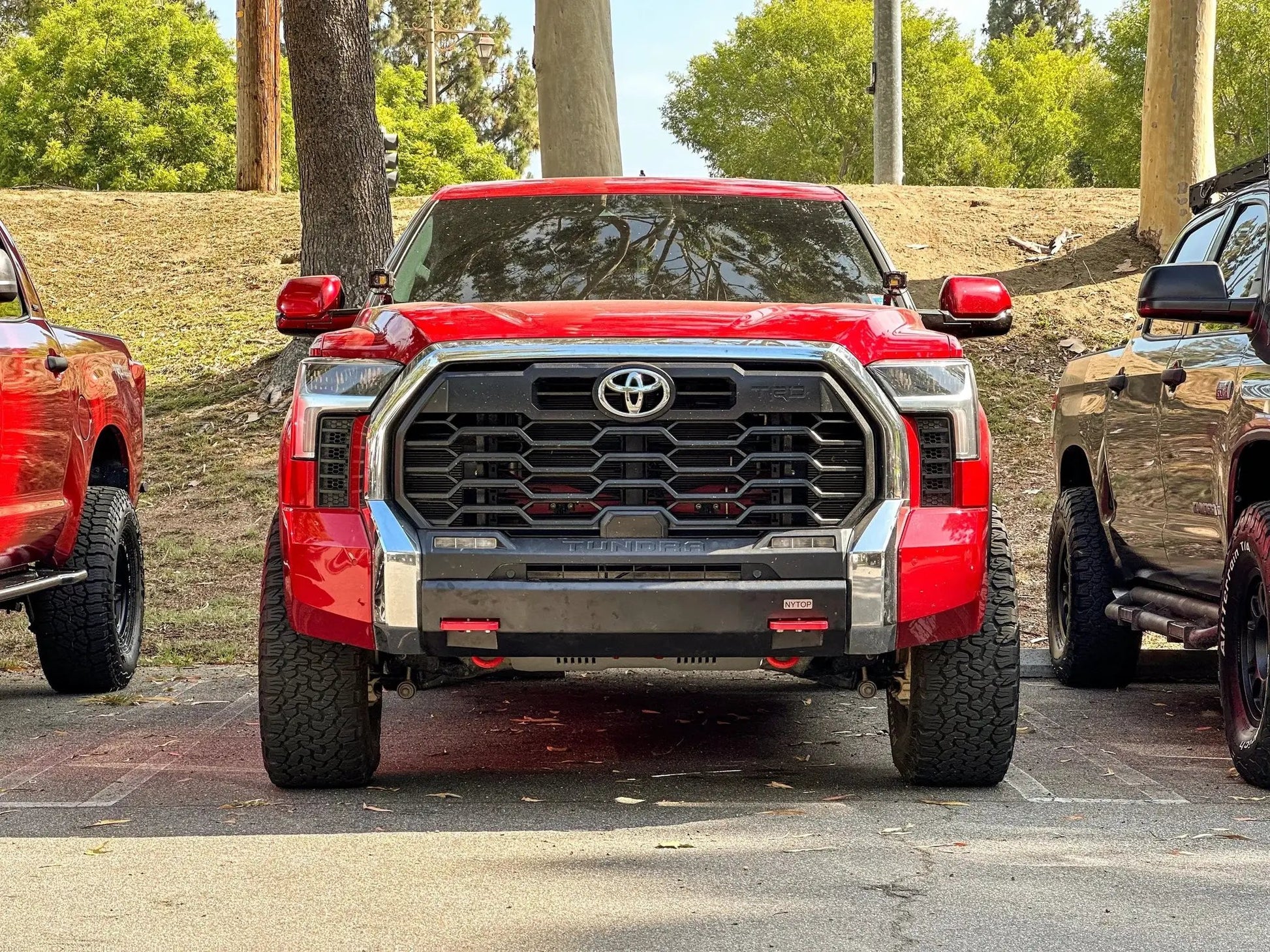 NYTOP 2022-Current Toyota Tundra Front Hybrid Bumper by NYTOP