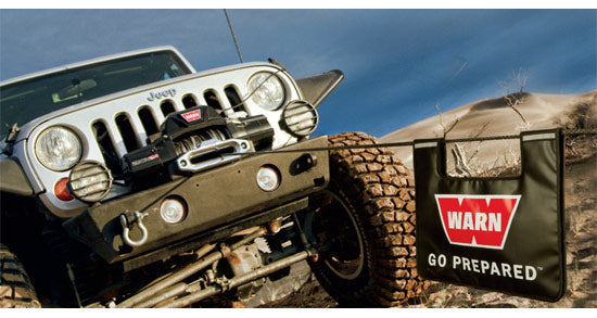 Warn The WARN Winch Damper helps to prevent rope recoil in the event of a rope failure. While rope failure does not happen often, this damper will help the rope fall to the ground if such an event were to occur