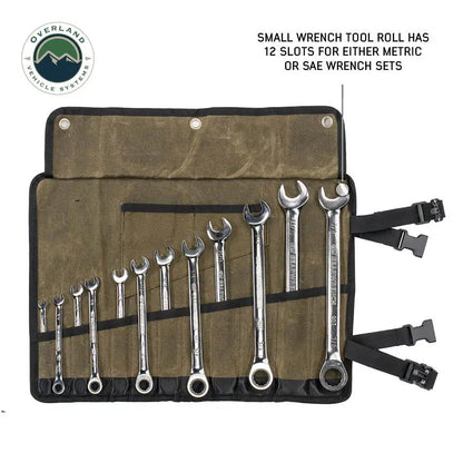 OVS Large Wrench Tool Roll (24 Slot) #16 Waxed Canvas by OVS