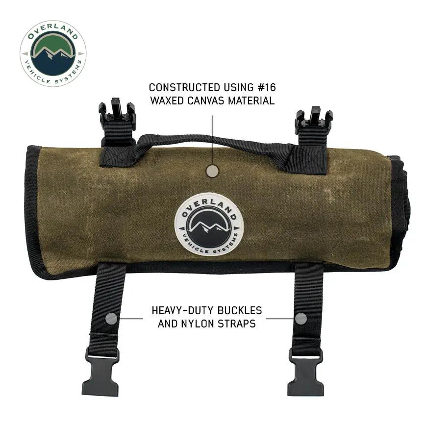 OVS Large Wrench Tool Roll (24 Slot) #16 Waxed Canvas by OVS