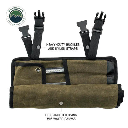 OVS Large Wrench Tool Roll (24 Slot) #16 Waxed Canvas by OVS