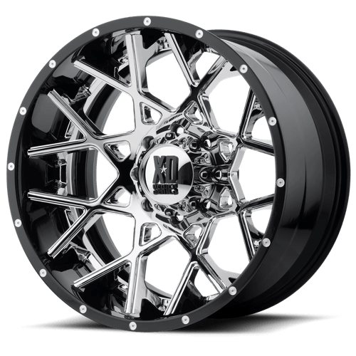 XD XD203 22X10 6X135 G-BLK/G-BLK/MILL -18MM by XD