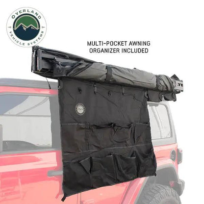 OVS XD Nomadic 180 - Awning, Universal, Black Body, Black Trim W/Black Travel Bag by OVS