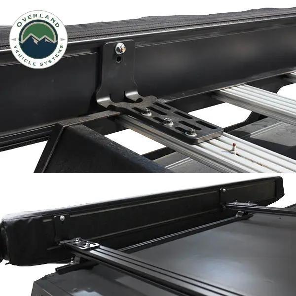 OVS XD Nomadic 180 - Awning, Universal, Black Body, Black Trim W/Black Travel Bag by OVS