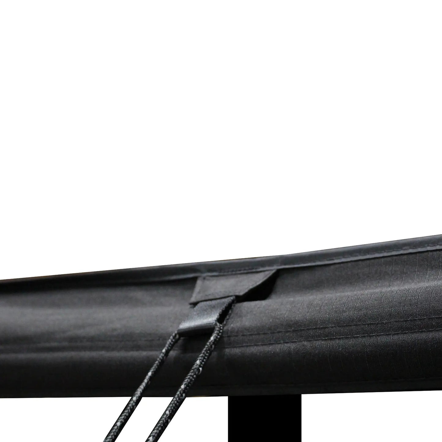 OVS XD Nomadic 270 - Awning W/Lights & Black Out , Passenger Side, Black Body, Black Trim & Black Travel Cover - No Brackets, No Hardware by OVS