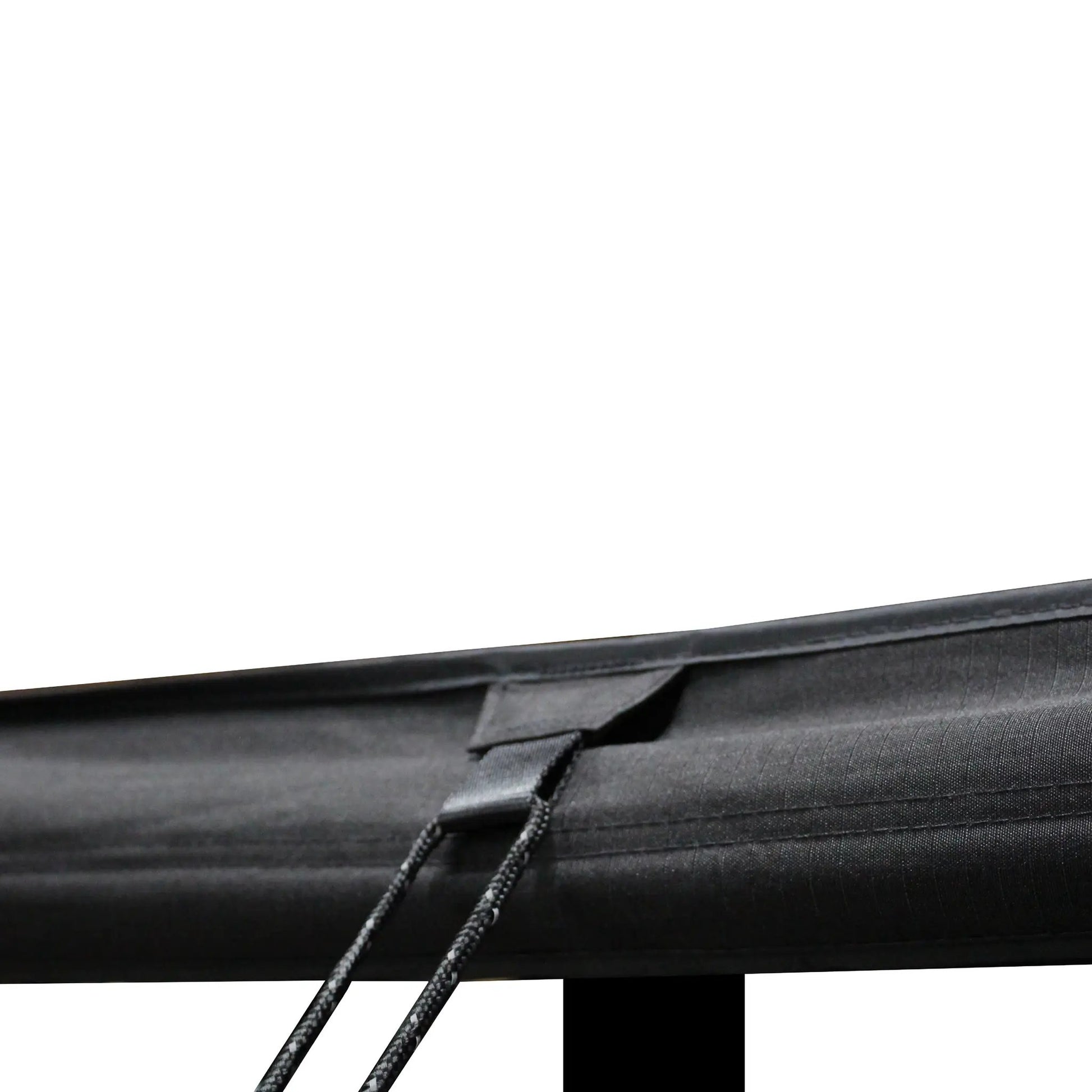 OVS XD Nomadic 270 - Awning W/Lights & Black Out , Passenger Side, Black Body, Black Trim & Black Travel Cover - No Brackets, No Hardware by OVS