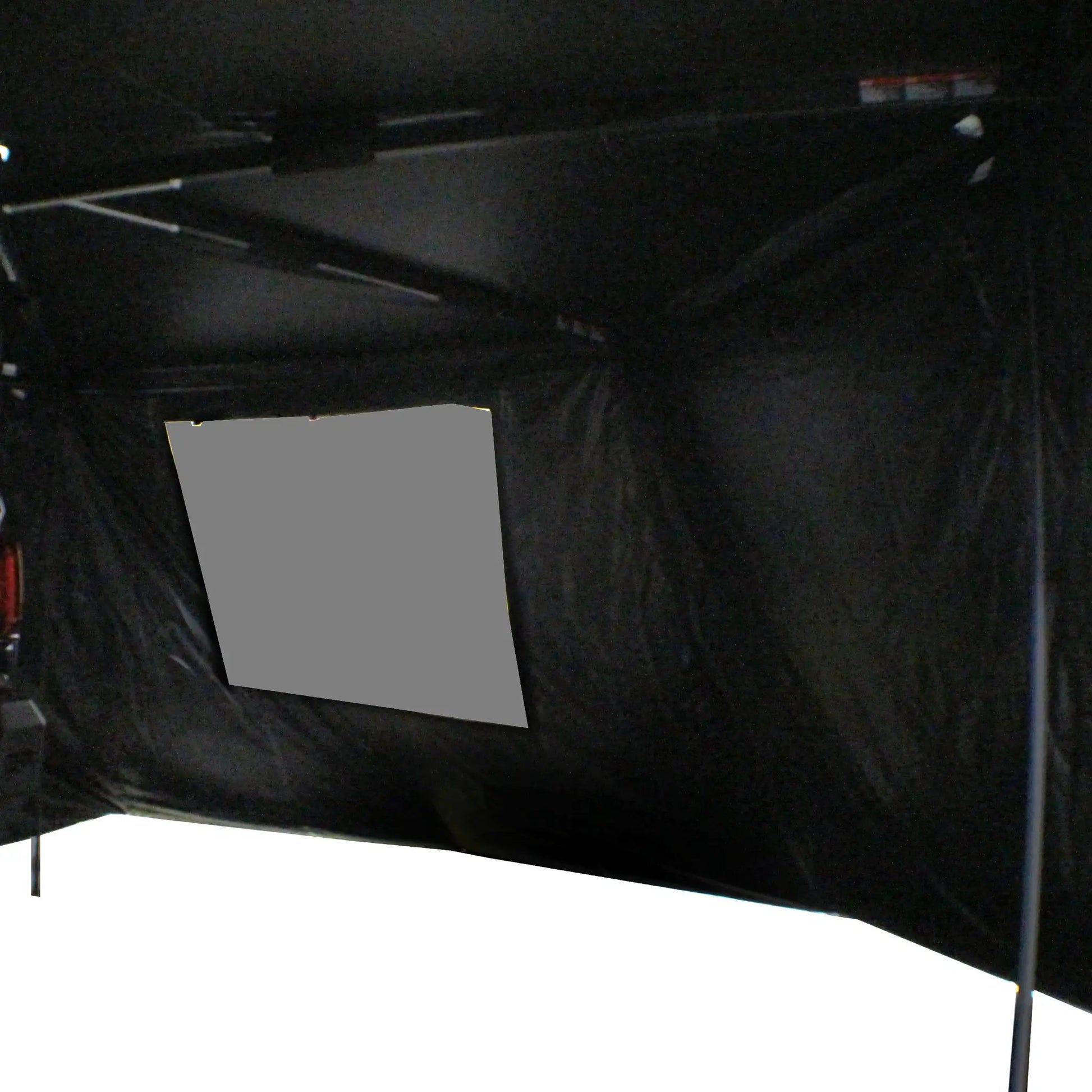 OVS XD Nomadic 270 - Awning, Lights, Black Out, Wall Kit, Driver Side, Grey Hex, Black Trim & Black Travel Cover by OVS