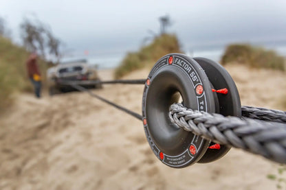 Factor 55 The world?s first winch friction pulley with patented rope retention feature. A lightweight alternative to traditional heavy snatch blocks/pulleys. Packaged with a Soft Shackle. by Factor 55