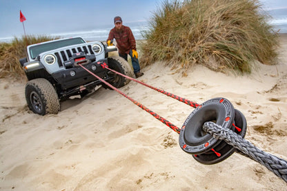 Factor 55 The world?s first winch friction pulley with patented rope retention feature. A lightweight alternative to traditional heavy snatch blocks/pulleys. Packaged with a Soft Shackle. by Factor 55