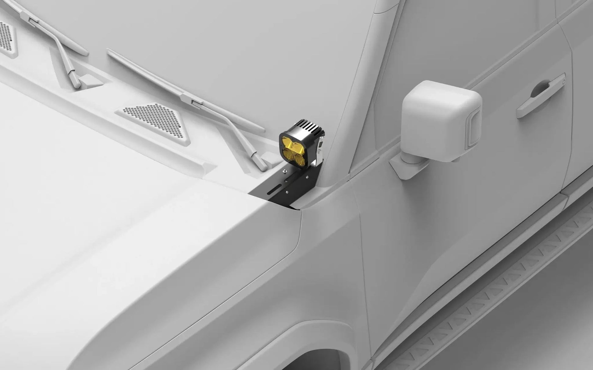 NYTOP 2024-Current Toyota Land Cruiser Ditch Light Mount by NYTOP