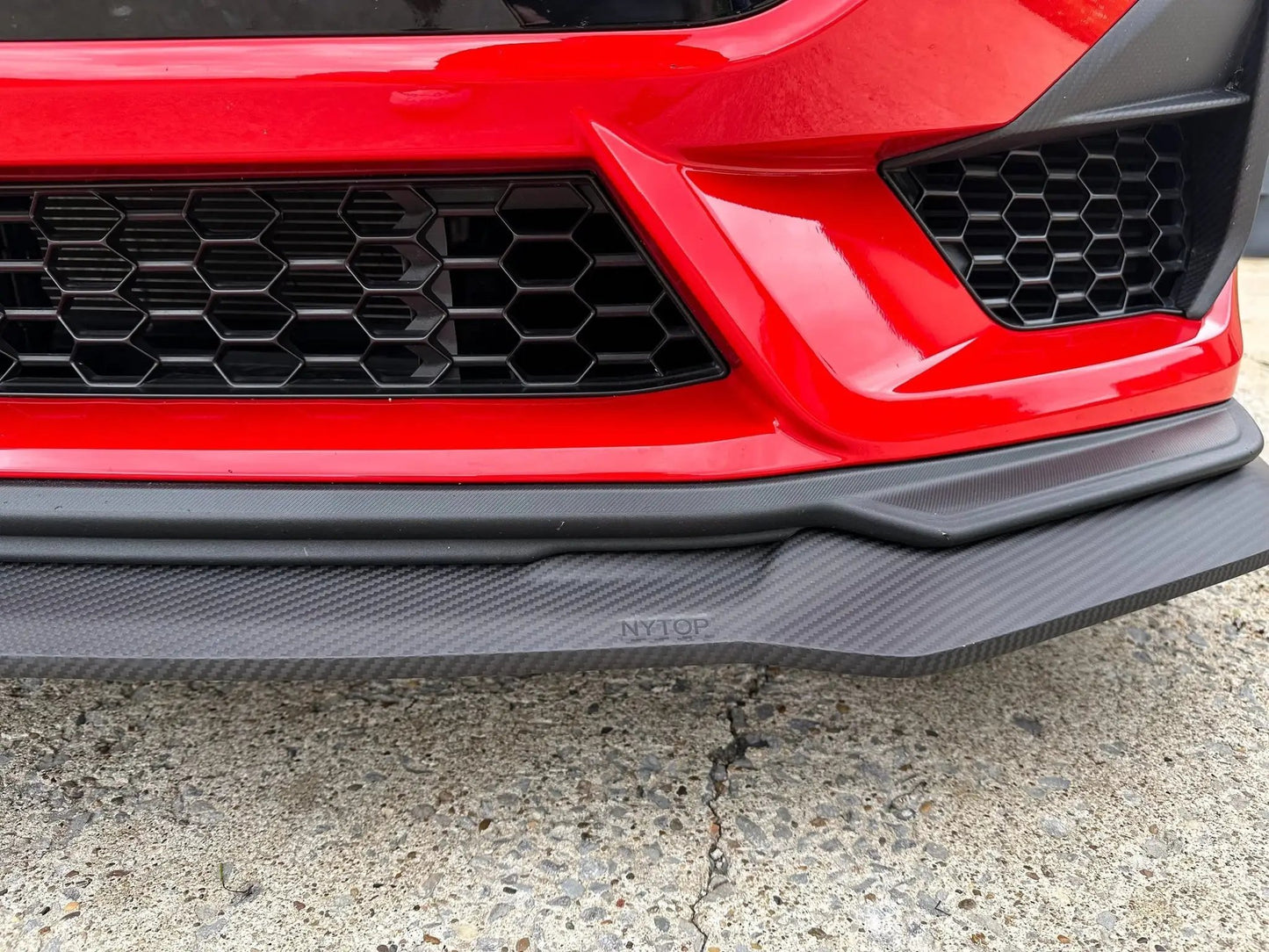 NYTOP 2024-Current Ford Mustang Splitter Extension by NYTOP