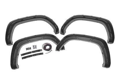 Rough Country Fender Flares | Defender | 1D6 Silver Sky Metallic | Toyota Tacoma (16-23)