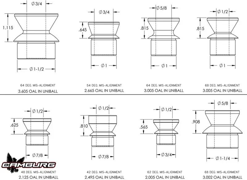 Camburg CMB Multi-Purpose Clamps by Camburg