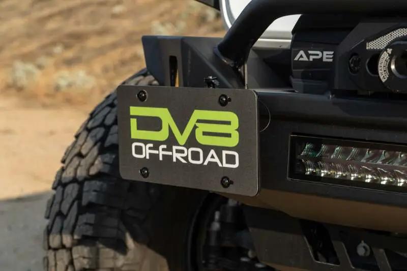 DV8 Offroad DVE License Plate Relocation by DV8 Offroad