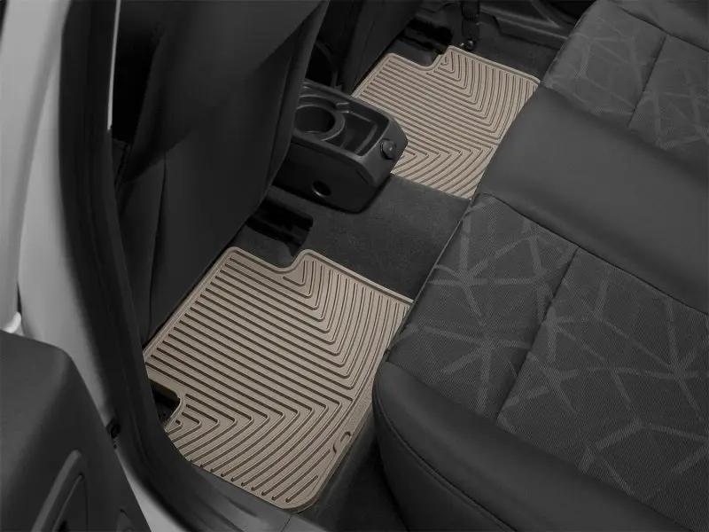WeatherTech WT Rubber Mats - Rear - Tan by WeatherTech