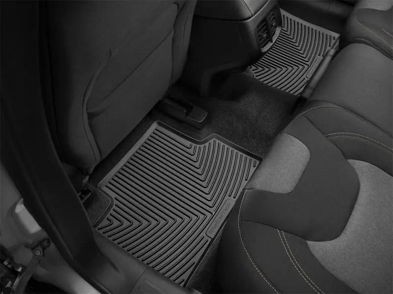 WeatherTech WT Rubber Mats - Rear - Blk by WeatherTech