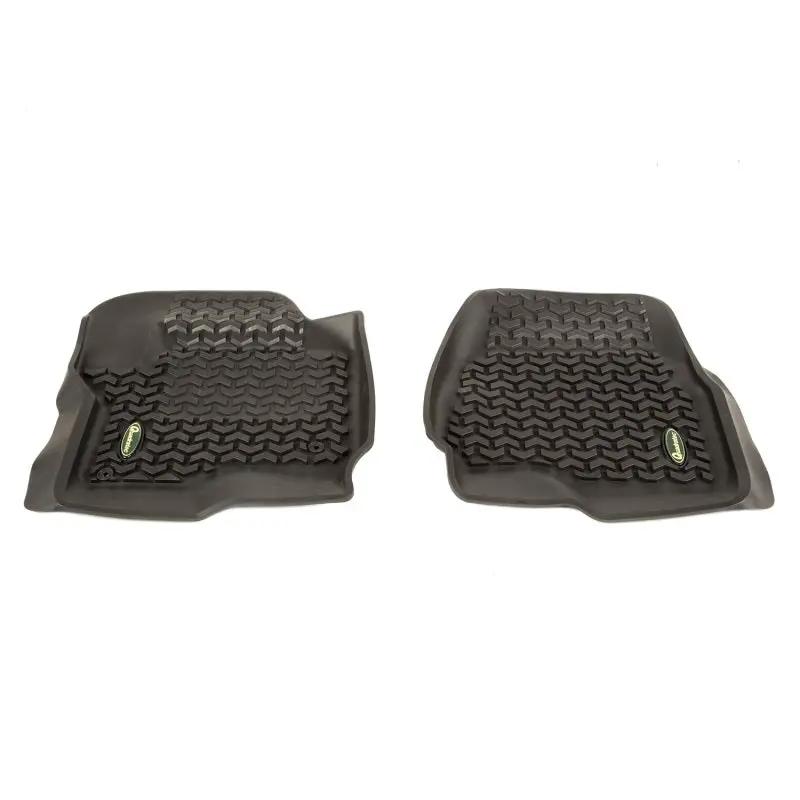 Rugged Ridge RUG Floor Liners - Black by Rugged Ridge