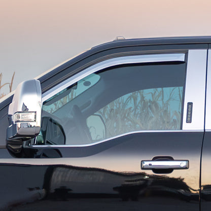 Putco PUT Element Chrm Window Visors
