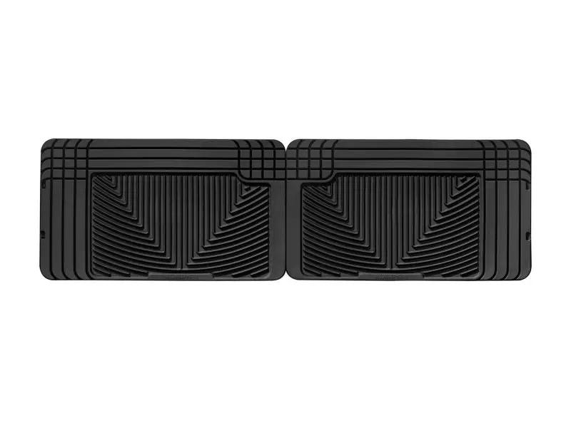 WeatherTech WT Rubber Mats - Rear - Blk by WeatherTech