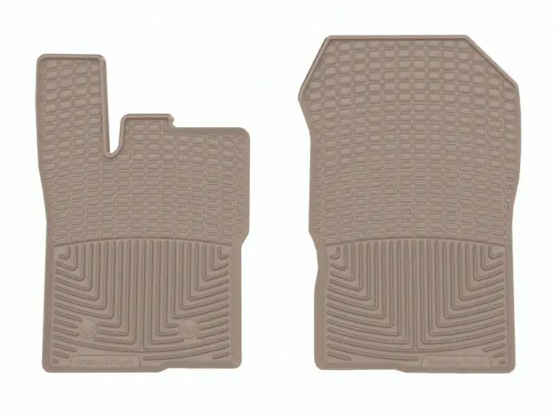 WeatherTech WT Rubber Mats - Front - Tan by WeatherTech
