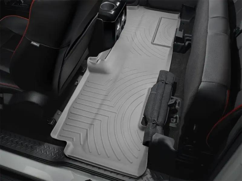 WeatherTech WT FloorLiner - Rear - Grey by WeatherTech