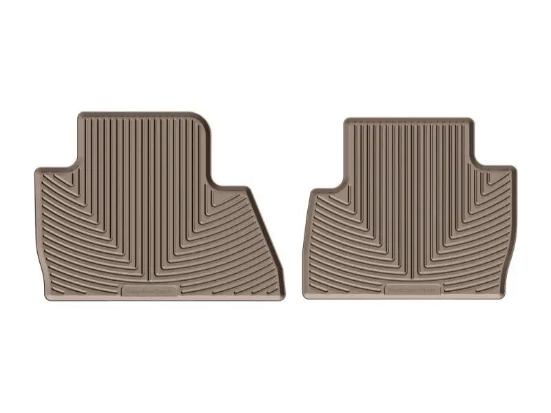 WeatherTech WT Rubber Mats - Rear - Tan by WeatherTech