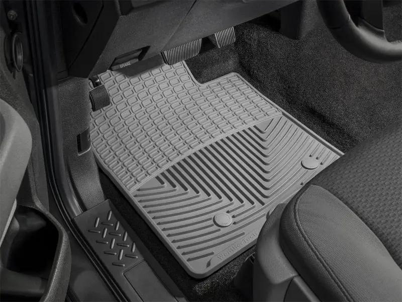 WeatherTech WT Rubber Mats - Front - Grey by WeatherTech