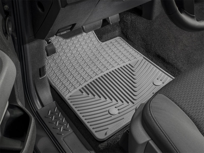 WeatherTech WT Rubber Mats - Front - Grey by WeatherTech