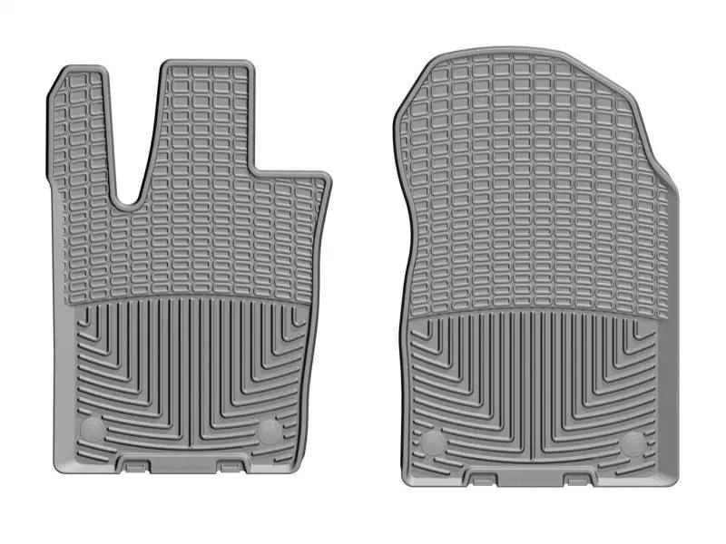 WeatherTech WT Rubber Mats - Front - Grey by WeatherTech