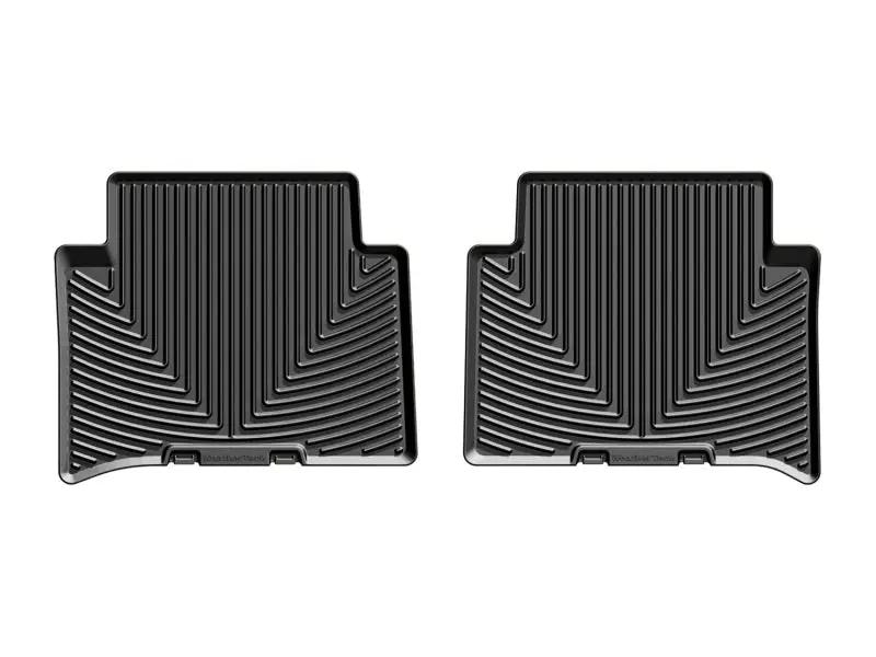 WeatherTech WT Rubber Mats - Rear - Blk by WeatherTech