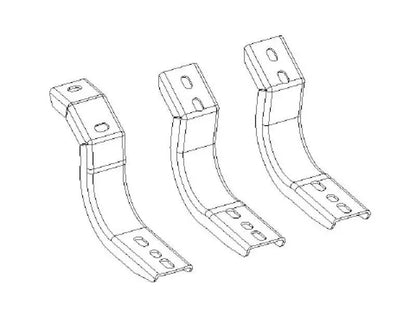 Go Rhino GOR OE Extreme Brackets by Go Rhino