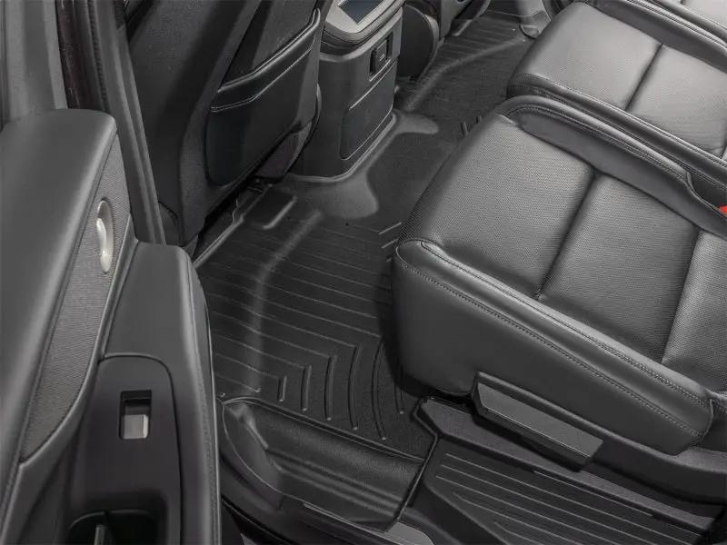 WeatherTech WT FloorLiner - Rear - Blk by WeatherTech