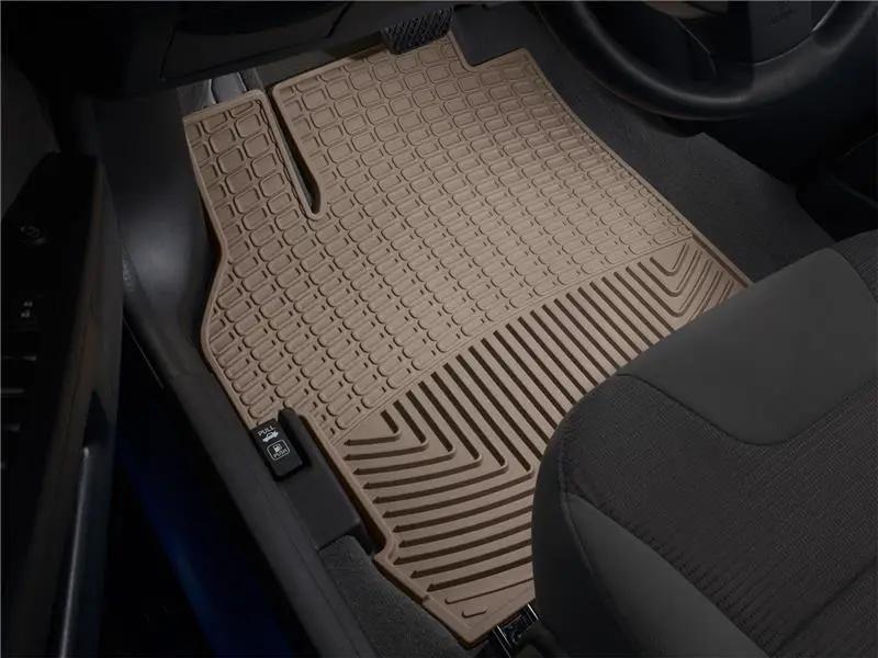 WeatherTech WT Rubber Mats - Rear - Tan by WeatherTech