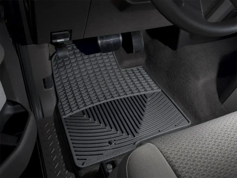 WeatherTech WT Rubber Mats - Front - Blk by WeatherTech