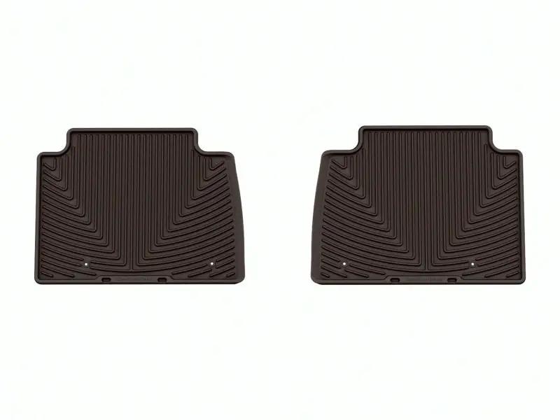 WeatherTech WT Rubber Mats - Rear - Cocoa by WeatherTech