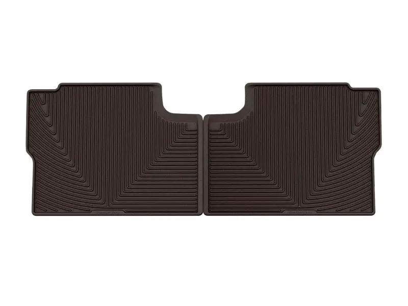 WeatherTech WT Rubber Mats - Rear - Cocoa by WeatherTech