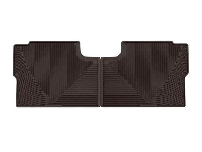 WeatherTech WT Rubber Mats - Rear - Cocoa by WeatherTech