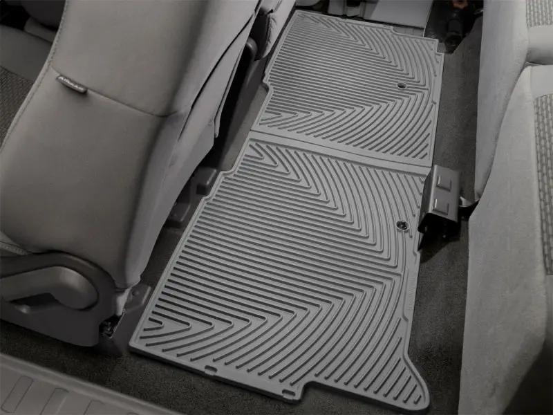 WeatherTech WT Rubber Mats - Rear - Grey by WeatherTech