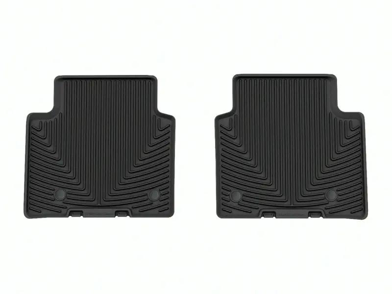 WeatherTech WT Rubber Mats - Rear - Blk by WeatherTech