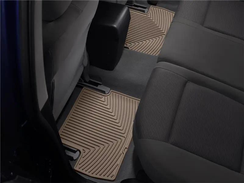 WeatherTech WT Rubber Mats - Rear - Tan by WeatherTech