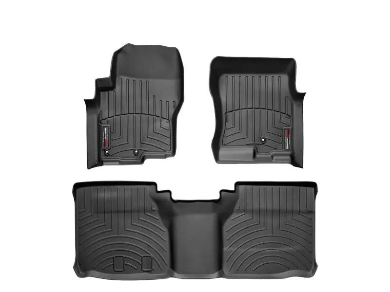 WeatherTech WT FloorLiner - Rear - Blk by WeatherTech