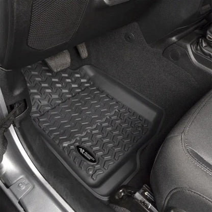 Rugged Ridge RUG Floor Liners - Black by Rugged Ridge